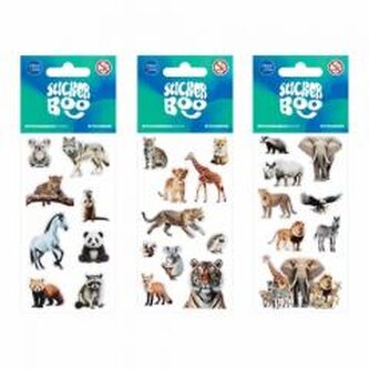 Naklejki Sticker BOO Dzikie Zwierzęta mix Naklejki Sticker BOO Dzikie Zwierzęta mix