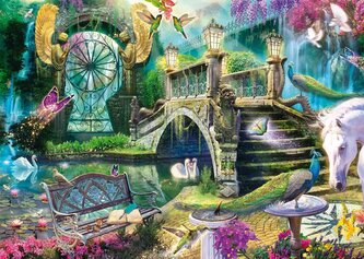 SCHMIDT Puzzle Utajená zahrada 1000 dílků