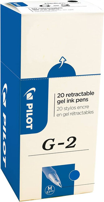 Roller Pilot G-2 0.7 gelový - modrý Roller Pilot G-2 0.7 gelový - modrý