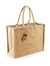 Taška z juty Compact, 42x33x19 cm, juta 100%, objem 21 l, Natur