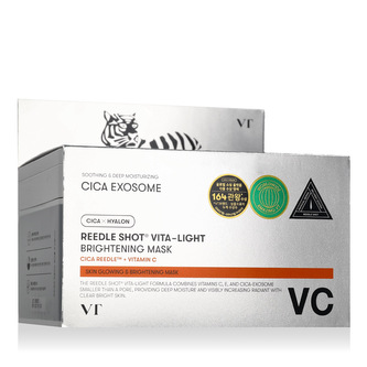 VT Cosmetics Cica Care Vita-Light Brightening Mask 30 ks VT Cosmetics Cica Care Vita-Light Brightening Mask 30 ks