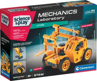 CLEMENTONI Science&Play Mechanická laboratoř Vysokozdvižný vozík CLEMENTONI Science&Play Mechanická laboratoř Vysokozdvižný vozík