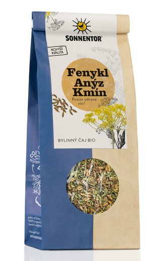 Sonnentor Fenykl Anýz Kmín bio syp. 150 g