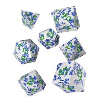 Sada kostek: Full Art Dice Set - Porcelain