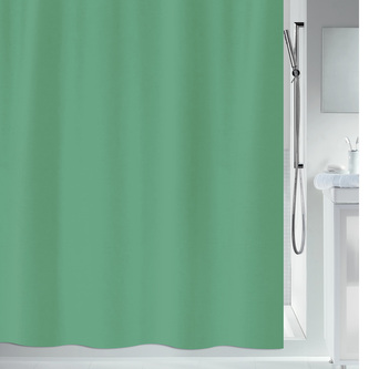 Spirella sprchový závěs PRIMO, světle zelený, 120 x 200 cm, polyester Spirella sprchový závěs PRIMO, světle zelený, 120 x 200 cm, polyester