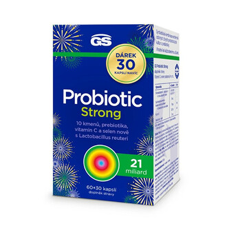 GreenSwan GS Probiotic Strong 60 + 30 kapslí ZDARMA GreenSwan GS Probiotic Strong 60 + 30 kapslí ZDARMA