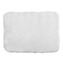 MSV koupelnová protiskluzová předložka MICROFIBER, bílá, polyester, 40 x 60 cm