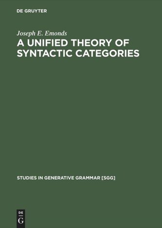 A Unified Theory of Syntactic Categories