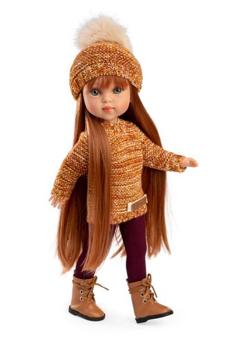 Guca 859 PENELOPE - realistická panenka s celovinylovým tělem - 34 cm