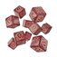 Sada šestistěnných kostek Game of Thrones - Lannister (10 ks)