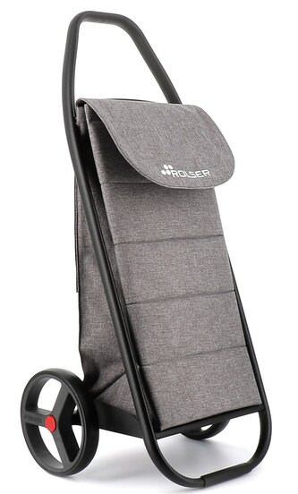 Rolser Com Tweed Polar Black Tube taška na kolečkách, šedá