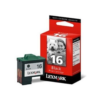 Lexmark č.16 10N0016E černá (black) originální cartridge Lexmark č.16 10N0016E černá (black) originální cartridge