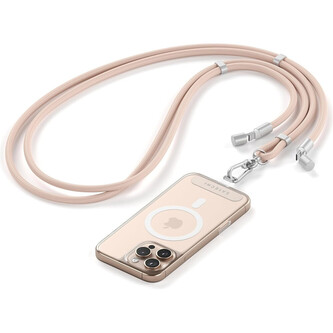 Satechi OntheGo crossbody popruh růžový