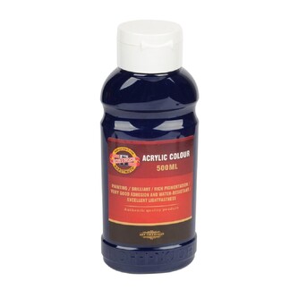 Koh-i-noor 1627/0440 - akrylová barva 500 ml, modř pařížská Koh-i-noor 1627/0440 - akrylová barva 500 ml, modř pařížská