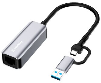 Colorway Adaptér USB-C nebo USB-A na RJ45/ 18cm