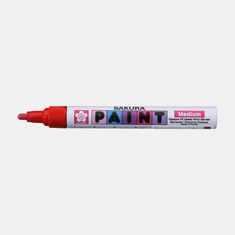 Marker Paint ze średnią czerwoną końcówką, Sakura Marker Paint ze średnią czerwoną końcówką, Sakura