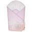 EKO Zavinovačka bavlněná s potiskem a kokosovým vnitřkem Light Pink