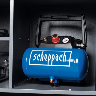 Kompresor Scheppach HC06 6 L + zestaw akcesoriów