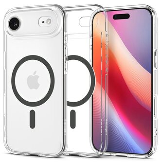 Spigen Ultra Hybrid MagSafe, clear graphite - iPhone Air