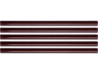 Tavné lepící tyčinky 11 x 200 mm, hnědé, 5 ks Tavné lepící tyčinky 11 x 200 mm, hnědé, 5 ks