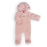 Zimní dívčí kojenecká kombinéza Pidilidi PD1166-03 Pink - 56/62