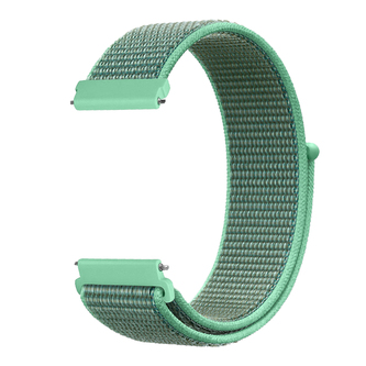Nylonový řemínek 22mm, Tyrkysová
