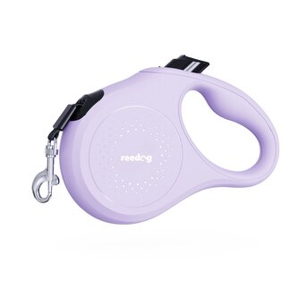 Reedog Senza Basic samonavíjecí vodítko M 25kg/ 5 m páska / pastelové fialové Reedog Senza Basic samonavíjecí vodítko M 25kg/ 5 m páska / pastelové fialové