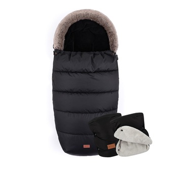 PETITE&MARS Fusak 4v1 Comfy Forever Black + rukávník Jasie Ink Black PETITE&MARS Fusak 4v1 Comfy Forever Black + rukávník Jasie Ink Black