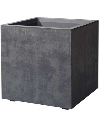 Květináč CUBO Millennium 39 cm antracit Květináč CUBO Millennium 39 cm antracit