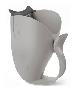 SKIP HOP Pohár na oplachování šamponu Moby šedý SKIP HOP Pohár na oplachování šamponu Moby šedý