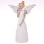 Polyresinový anděl s kovovými křídly - 10 cm, 4/180