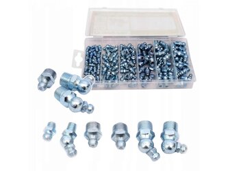 Mazací hlavice (Whitworthův-palcový závit), sada 110ks MAR-POL