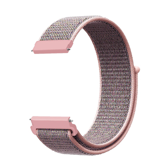 Nylonový řemínek 22mm, Pískově Růžová