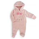 Zimní dívčí kojenecká kombinéza Pidilidi PD1169-03 Pink - 62/68