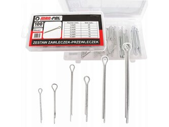 Závlačka, sada 100ks MAR-POL