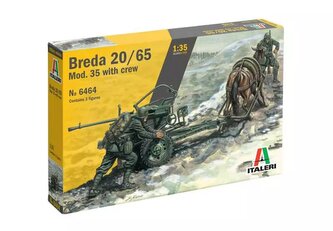 Model Kit military 6464 - HORSE DRAWN BREDA 20/65 W/SERVANTS (1:35) Model Kit military 6464 - HORSE DRAWN BREDA 20/65 W/SERVANTS (1:35)