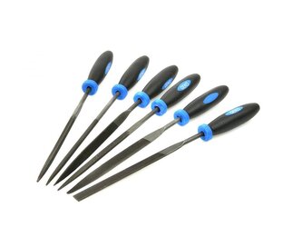 Sada jehlových pilníků na železo 6ks GEKO