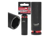 Rázová nástrčná hlavice prodloužená 1/2", 17 mm, CrMo - TVARDY