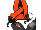 Dvouramenný popruh ke křovinořezu PROFI oranžový