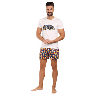 Pánské pyžamo Styx pivo (PKP1855) M