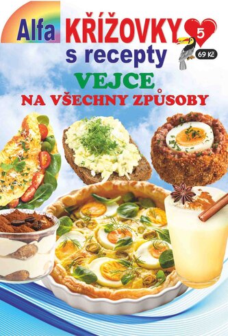 Křížovky s recepty 5/2025 - Vejce na všechny způsoby