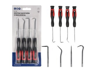 Montážní háčky, sada 4ks