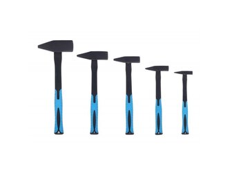 Kladiva zámečnické 0,1-2kg, sada 5ks KRAFT&DELE;