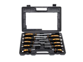 Sada úderových šroubováků, magnetické 10ks KD10283 KRAFT&DELE;