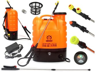 Aku zádový postřikovač 16l, 12V, 8Ah DEMON Aku zádový postřikovač 16l, 12V, 8Ah DEMON