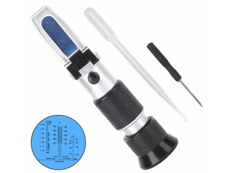 Refraktometr-tester provozních kapalin automobilu KRAFT&DELE;