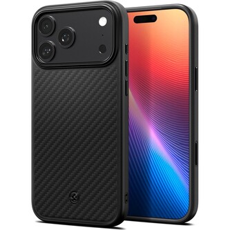 Spigen Enzo Aramid T kryt iPhone 17 Pro black