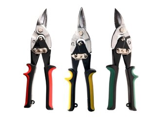 Nůžky na plech 3ks KRAFT&DELE;