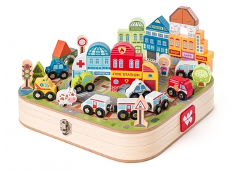 KOLEJKA DREW TOR W WALIZCE 32X33X7 PUD