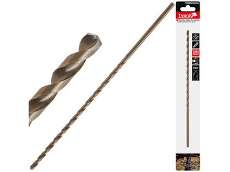 Vrták do kovu, extra dlouhý, 5,0×245 mm, HSS, DIN1869 - TVARDY